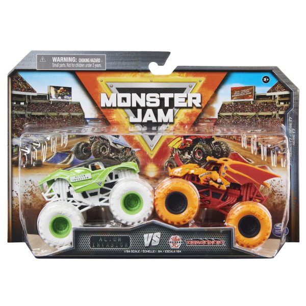 Monster Jam True Metal - 2-pack (assorti)