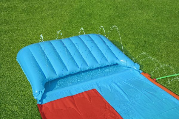 H2OGO! Tsunami Splash Ramp - Waterglijbaan double (488cm) - Afbeelding 2