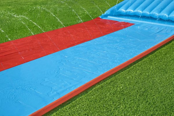 H2OGO! Tsunami Splash Ramp - Waterglijbaan double (488cm) - Afbeelding 3