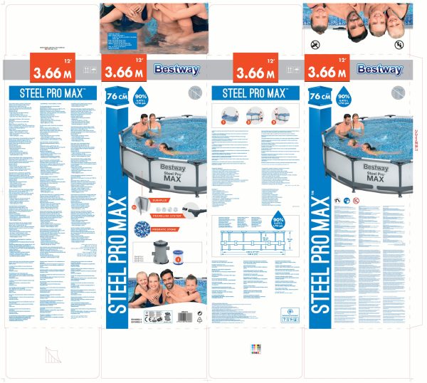 Bestway Steel Pro Frame Pool Set Ø 366x76cm - Afbeelding 9