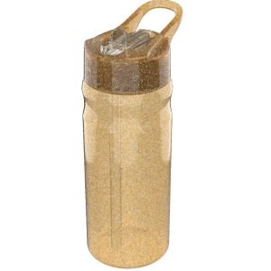 Lunch Buddies – Sportfles “Glitter” 600ml – GOUD