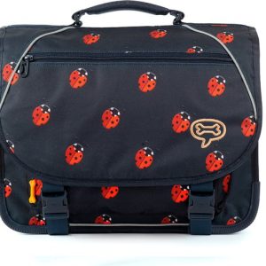 Stones and Bones Boekentas Lily – LADYBUGS navy