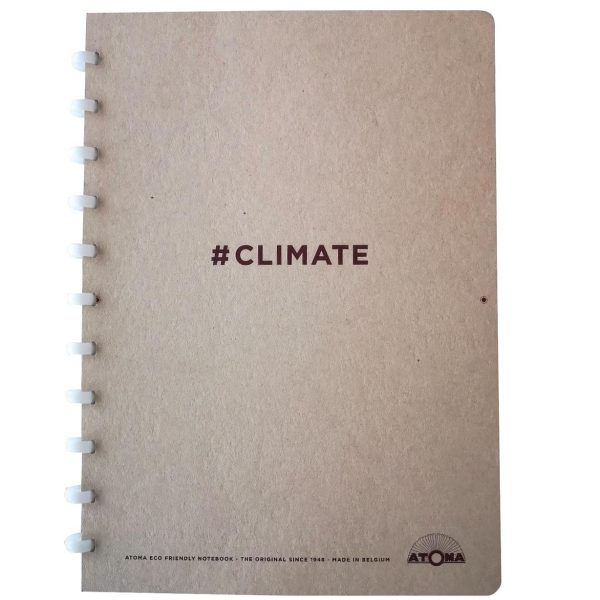 Atoma Schrift (gerecycleerd karton) A4/geruit 5x5mm/72blz - CLIMATE