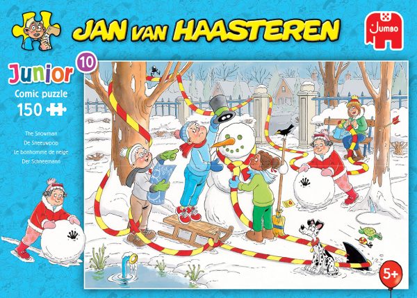 Jan van Haasteren Junior 10 - De Sneeuwpop (150stuks) - Afbeelding 3