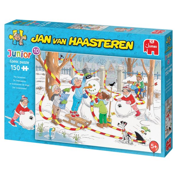 Jan van Haasteren Junior 10 - De Sneeuwpop (150stuks) - Afbeelding 4