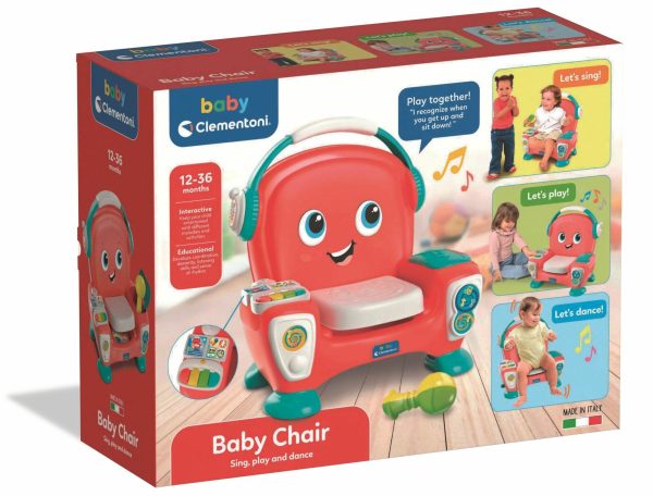 Baby Clementoni - Interactieve kinderstoel zing, speel en dans