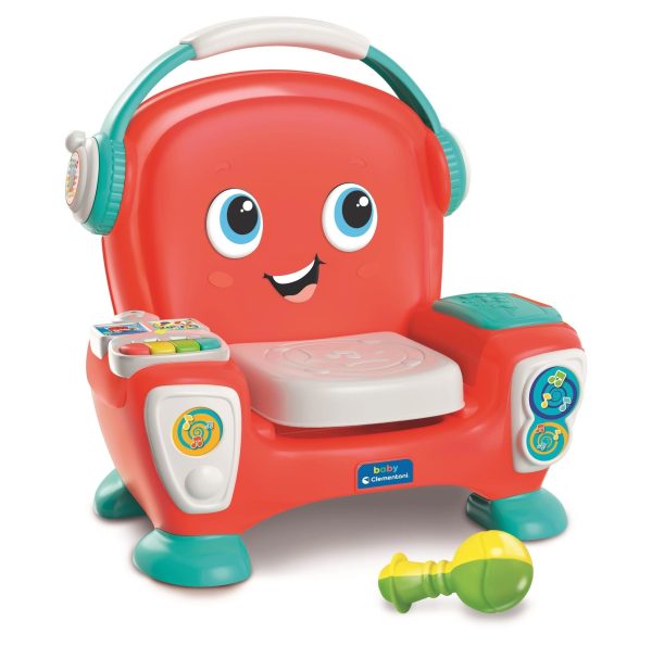 Baby Clementoni - Interactieve kinderstoel zing, speel en dans - Afbeelding 2