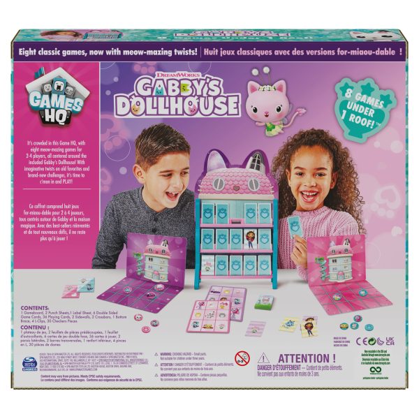 Gabby's Dollhouse - Games Headquarters House 8-in-1 (Box) - Afbeelding 3