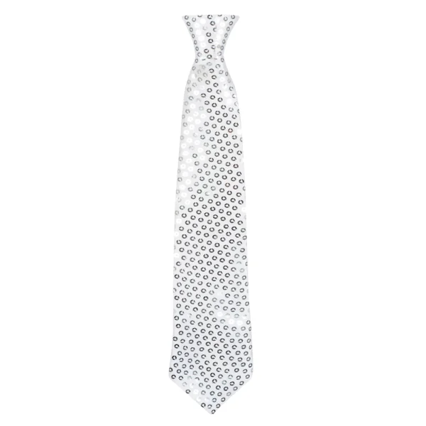 Stropdas Spangles - 40cm - goud OF zilver OF zwart - Afbeelding 2