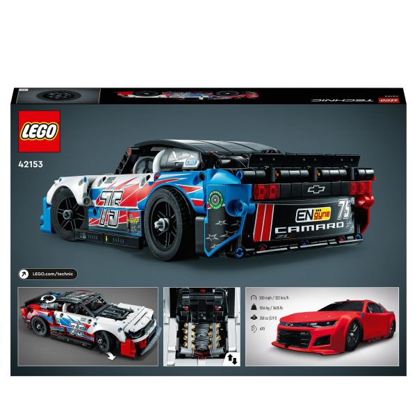 LEGO Technic NASCAR Next Gen Chevrolet Camaro ZL1 - 42153 - Afbeelding 9