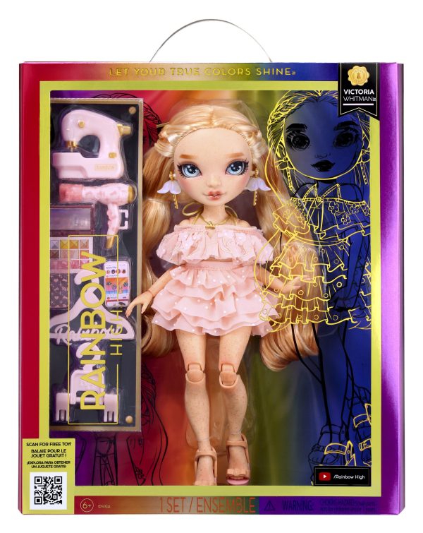 Rainbow High Fashion - Victoria Whitman (lichtroze)