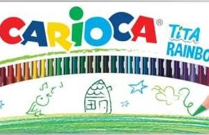 Kleurpotloden TiTA Rainbow Set – Etui (karton) 50stuks