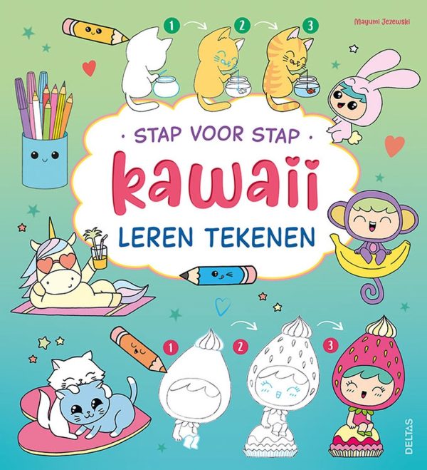 Stap voor stap Kawaii leren tekenen