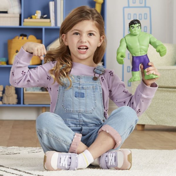 Marvel Spidey and his Amazing Friends - Supersized Hulk (22,5cm) - Afbeelding 5