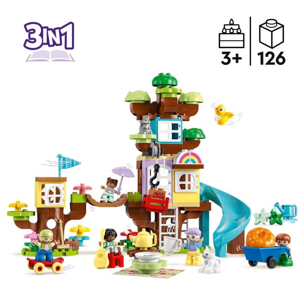 LEGO Duplo 3-in-1 Boomhut - 10993 - Afbeelding 4