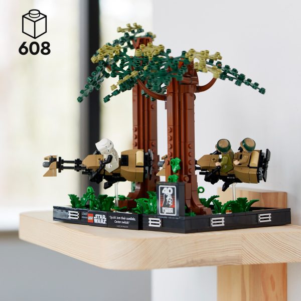 LEGO Star Wars Endor speederachtervolging Diorama - 75353 - Afbeelding 4