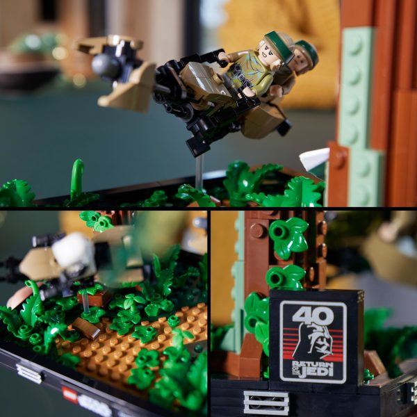 LEGO Star Wars Endor speederachtervolging Diorama - 75353 - Afbeelding 5