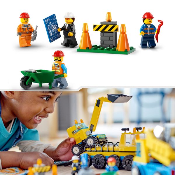 LEGO City Kiepwagen, bouwtruck en sloopkogel - 60391 - Afbeelding 7