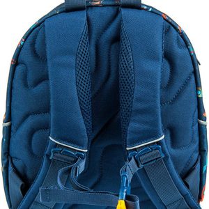 Stones and Bones Rugzak Laurel 2.0 – SPACE INVADERS indigo