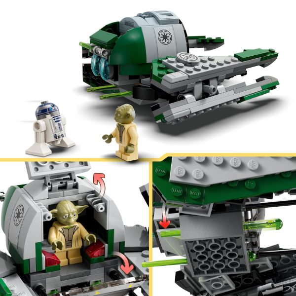 LEGO Star Wars Yoda's Jedi Starfighter - 75360 - Afbeelding 5