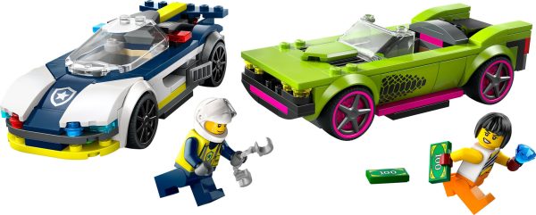 LEGO City Politiewagen en snelle autoachtervolging - 60415 - Afbeelding 3