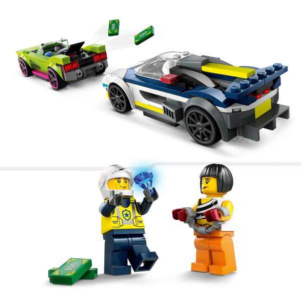 LEGO City Politiewagen en snelle autoachtervolging - 60415 - Afbeelding 6