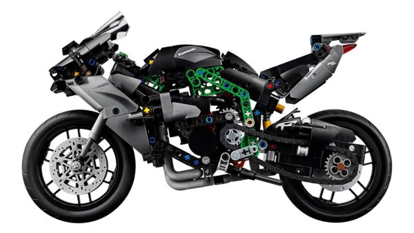 LEGO Technic Kawasaki Ninja H2R motor - 42170 - Afbeelding 9