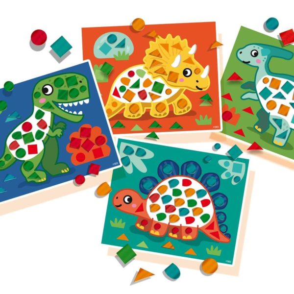 SES Creative - Ik leer dino's mozaïeken - Afbeelding 3