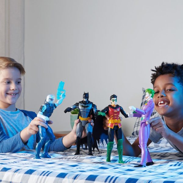 DC Comics - Actiefiguur 30cm (4-pack) (Batman/Robin/The Joker/Mr. Freeze) - Afbeelding 6