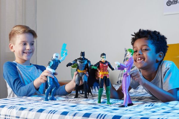 DC Comics - Actiefiguur 30cm (4-pack) (Batman/Robin/The Joker/Mr. Freeze) - Afbeelding 7