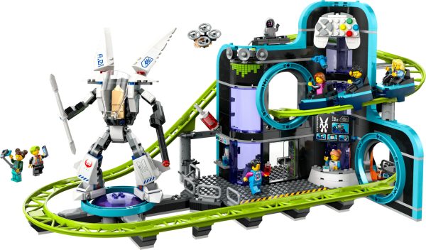 LEGO City Achtbaan in Robotwereld - 60421 - Afbeelding 2