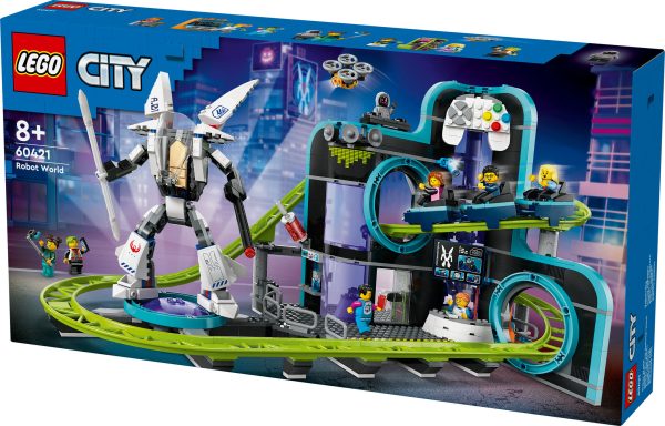 LEGO City Achtbaan in Robotwereld - 60421 - Afbeelding 6