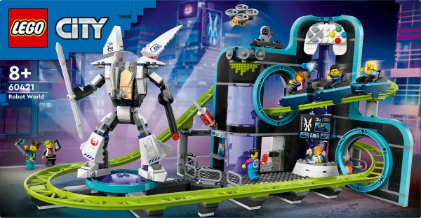 LEGO City Achtbaan in Robotwereld - 60421 - Afbeelding 7