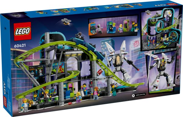 LEGO City Achtbaan in Robotwereld - 60421 - Afbeelding 8