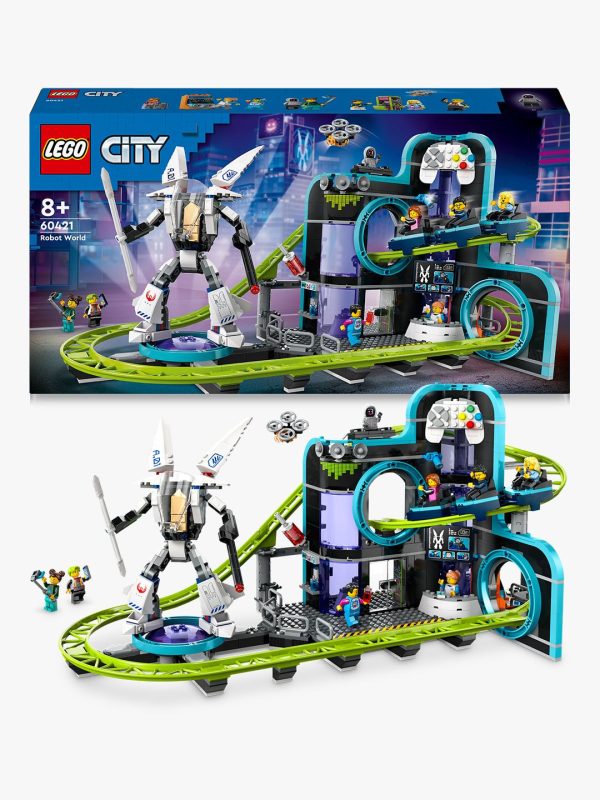 LEGO City Achtbaan in Robotwereld - 60421 - Afbeelding 9