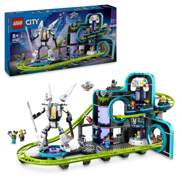 LEGO City Achtbaan in Robotwereld - 60421 - Afbeelding 10