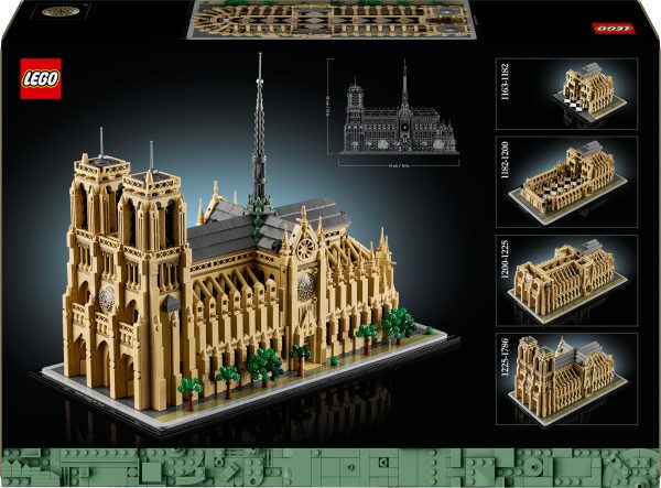 LEGO Architecture Notre-Dame van Parijs - 21061 - Afbeelding 4