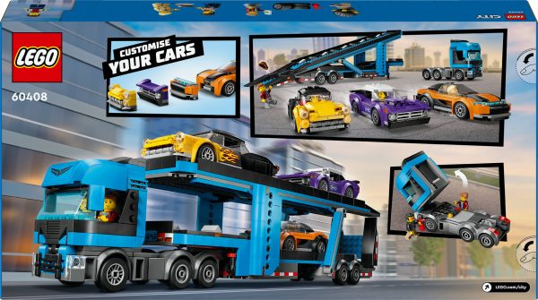 LEGO City Transportvoertuig met sportauto's - 60408 - Afbeelding 4