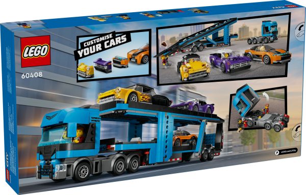 LEGO City Transportvoertuig met sportauto's - 60408 - Afbeelding 8