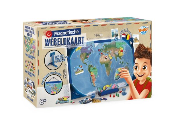 BUKI - Magnetische Wereldkaart - Afbeelding 2