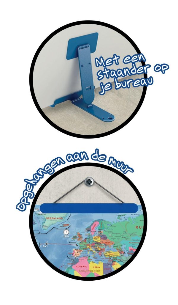 BUKI - Magnetische Wereldkaart - Afbeelding 3