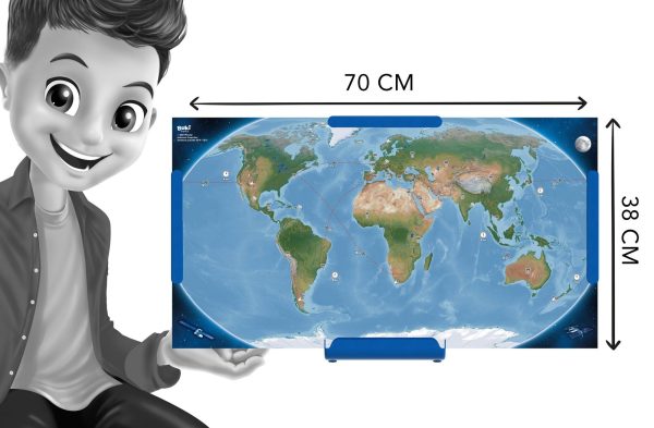 BUKI - Magnetische Wereldkaart - Afbeelding 6