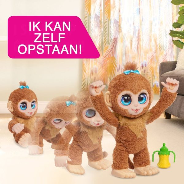 FurReal - Peanut the Monkey. 4+. 6xLR06 Excl. 47028113 - Afbeelding 5
