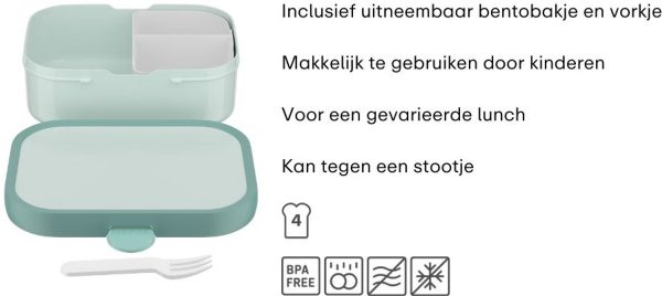 Lunchbox Campus - Cool Mint - Afbeelding 4