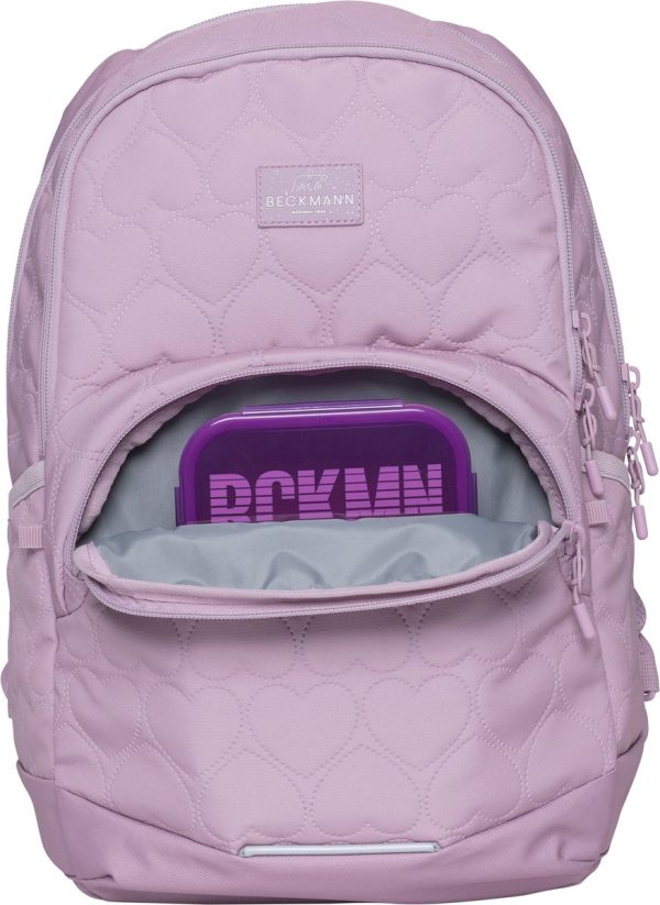 Schooltas Beckmann Sport Jr. Padded Hearts Pink - Afbeelding 3