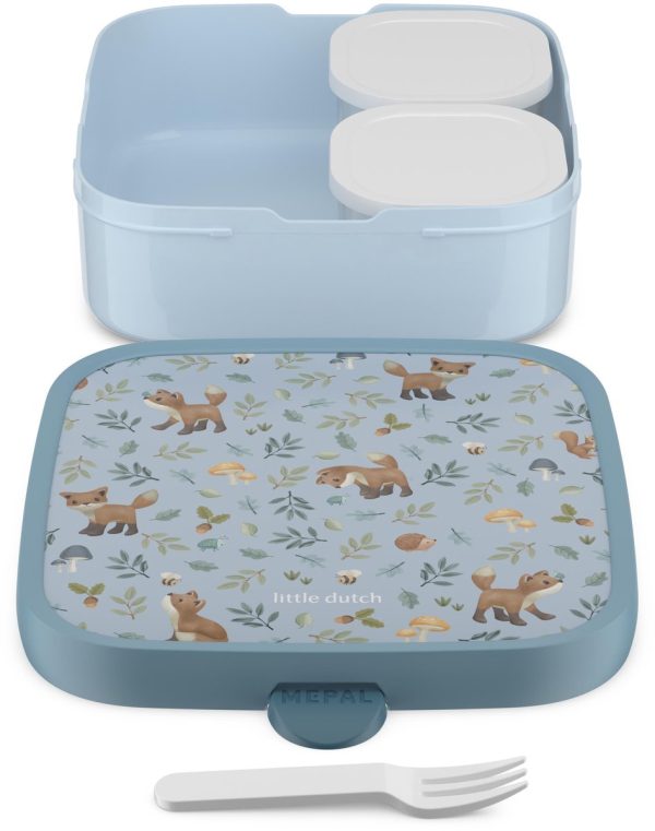 Bento lunchbox Campus groot - Forest Friends - Afbeelding 2