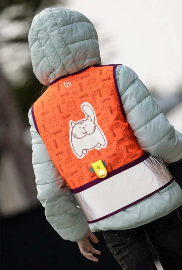 WOWOW Fluovest Zippy Jacket - Orange - S - Afbeelding 3