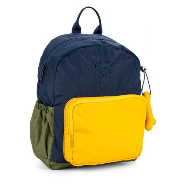 Stones and Bones: Ash - navy + ocre