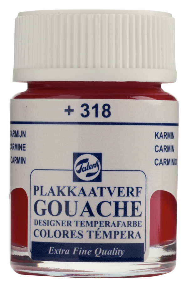 Talens Plakkaatverf Extra Fijn 16ml - Karmijn