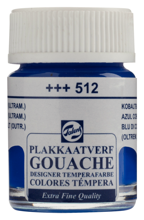 Talens Plakkaatverf Extra Fijn 16ml - Kobaltblauw Ultramarijn